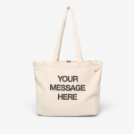 Nike Heritage "Your Message Here" Tote Bag 22L Oatmeal/ Safety Orange/ Safety Orange 22 - Suurus 22 l (IU4945-140 Kotid)